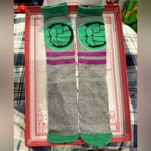 Marvel The Hulk Socks (Brand New)